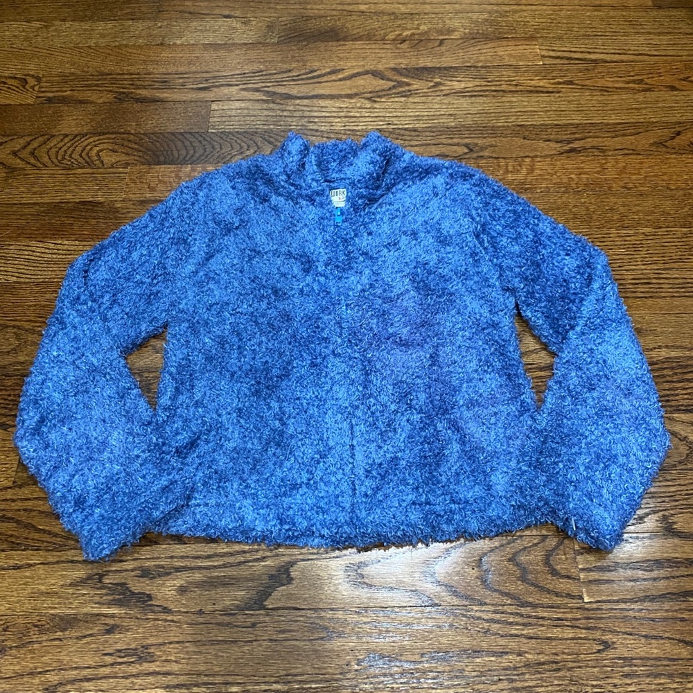 Brand New - Girls Fuzzy Zip-Up